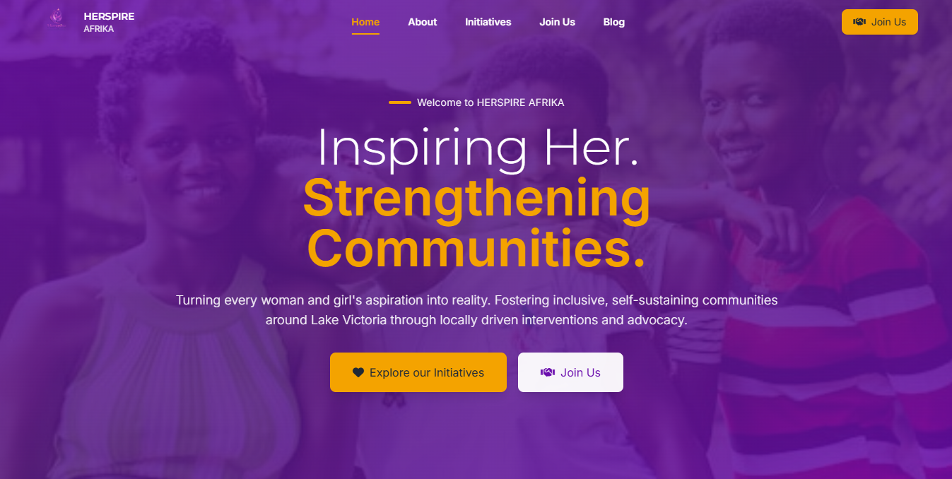 Herspire Afrika Website